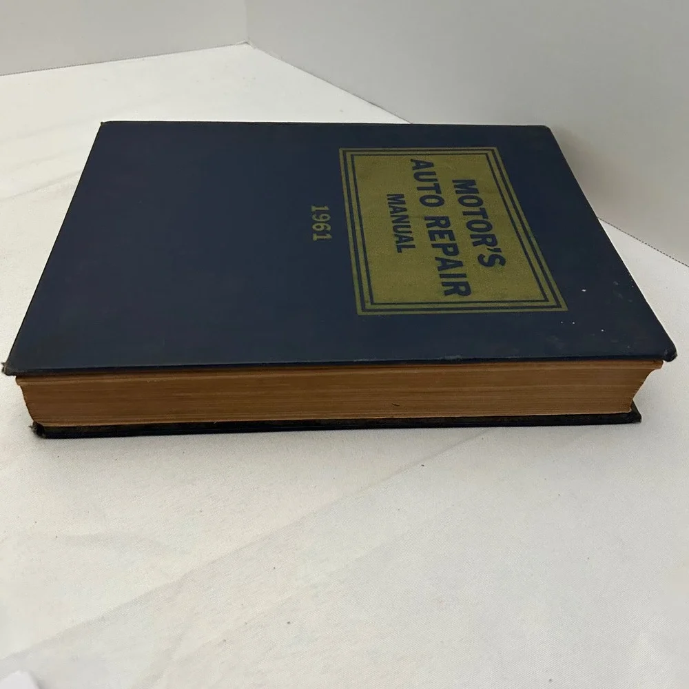 1961 MOTOR'S‎ Auto Repair Manual 24th Edition Vintage Car Automotive Guide